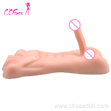 TPE Male Masturbator Sex Doll Torso Half Body